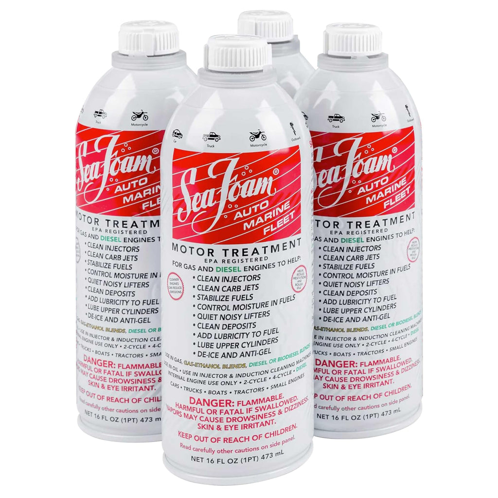 Sea Foam Motor Treatment Fuel & Oil Treatment 16 oz Pack of 4 I1541