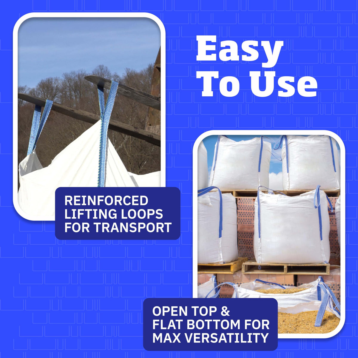 Heavy Duty 100 Gallon Bulk Bags G9718