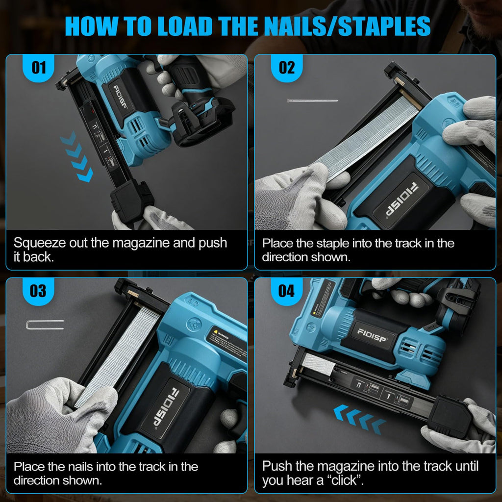 18 Gauge Cordless Nail Gun J8127