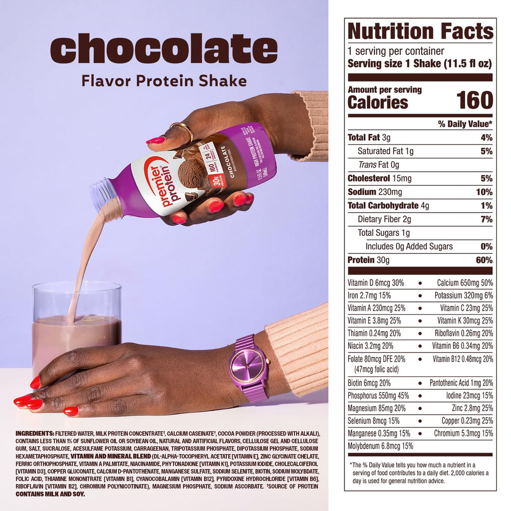 Chocolate 30g High Protein Shake 12 Pack H79158