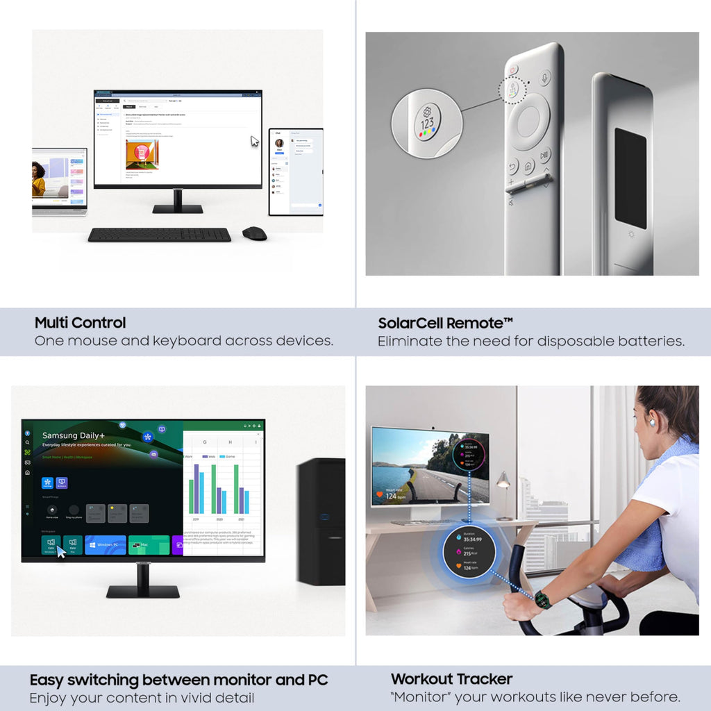 43-Inch 4K UHD Smart Monitor with Speakers T3142