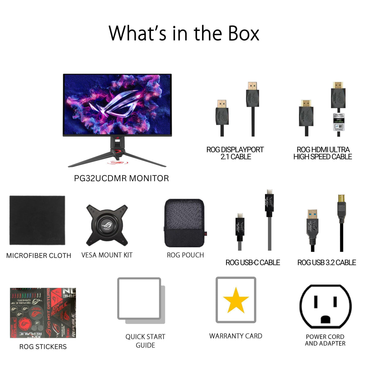 32 Inch 4K 240Hz OLED Gaming Monitor P66913