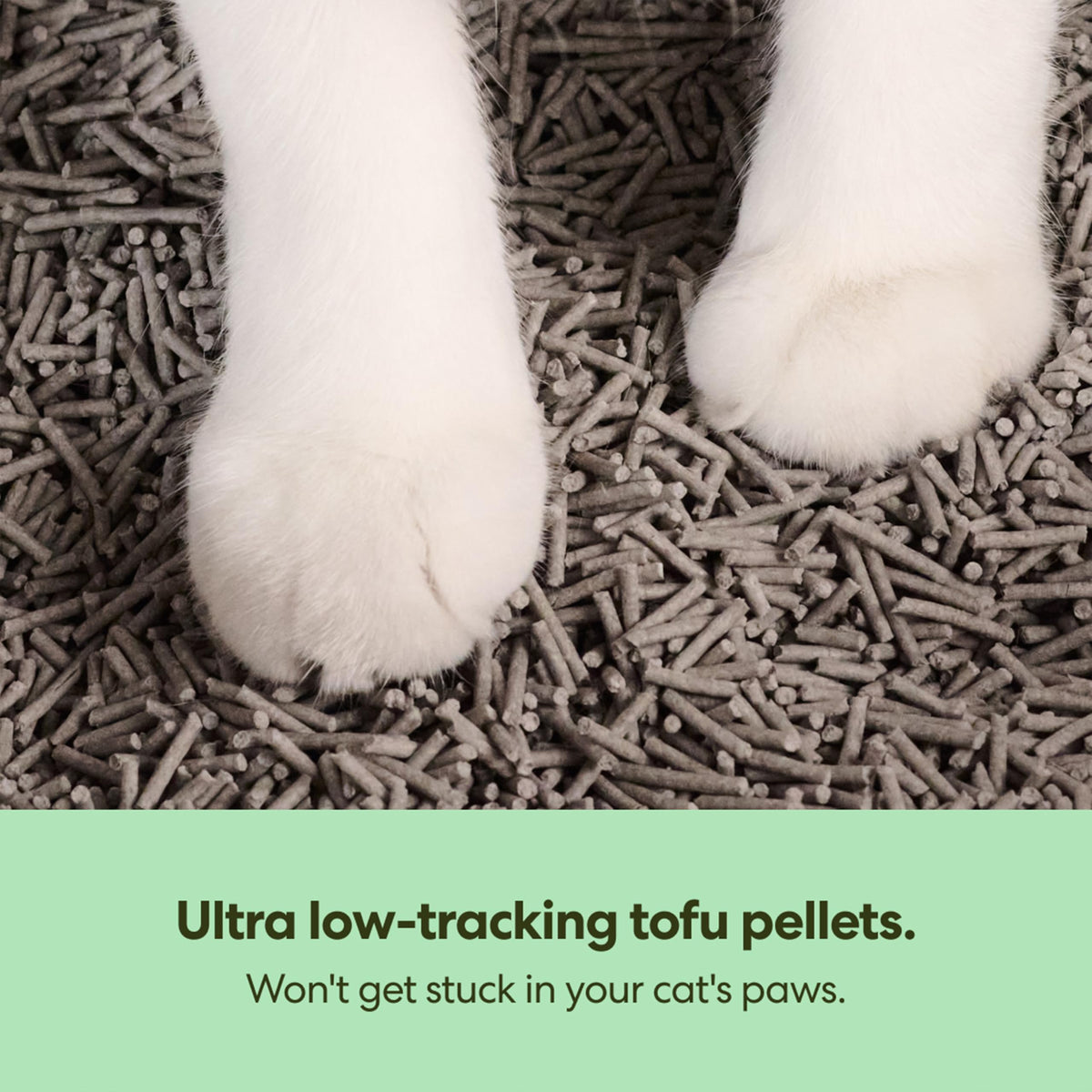 Tofu Cat Litter Clumping Flushable Unscented 9.25lbs 2Bags Y14352
