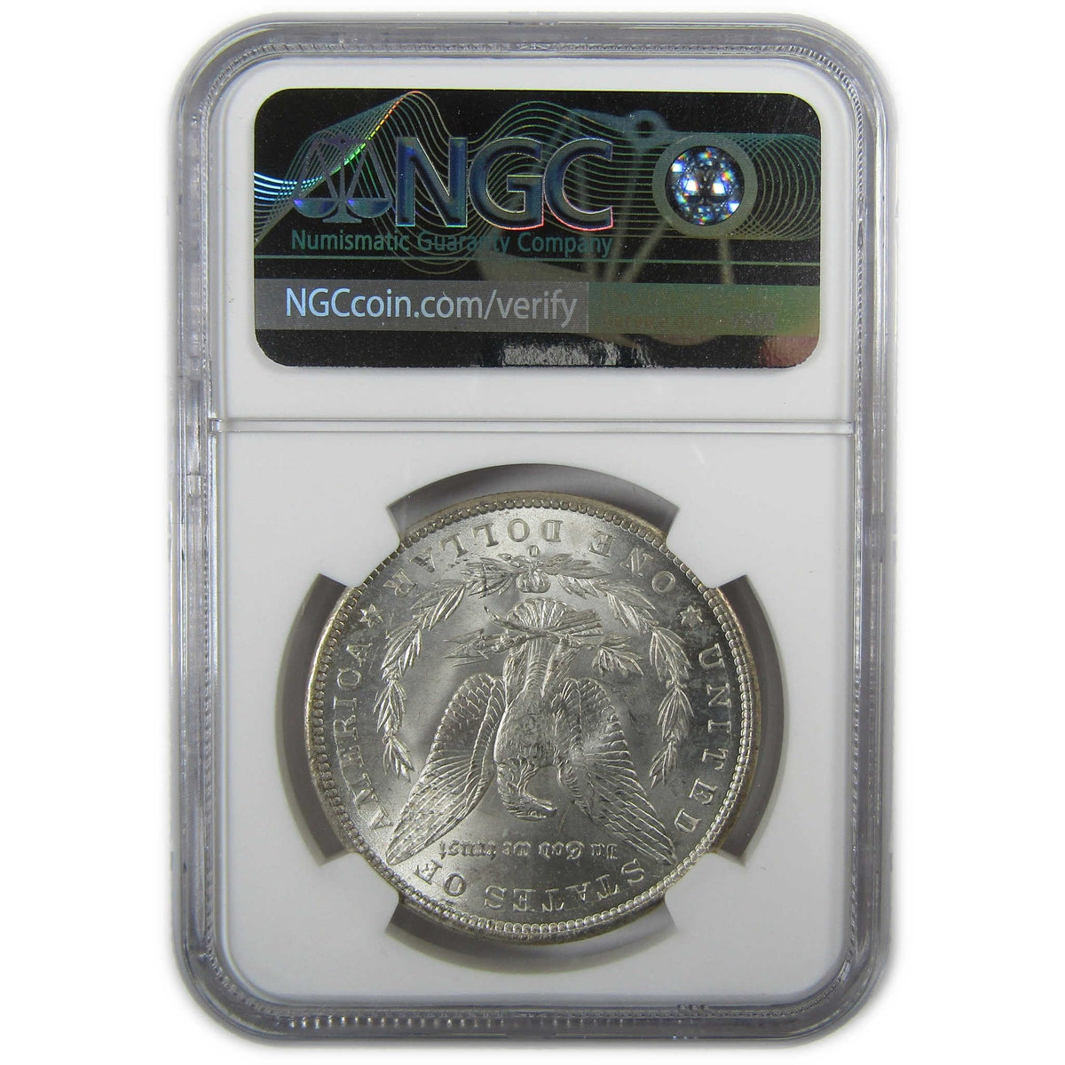 1900 O Morgan Silver Dollar MS 63 NGC Uncirculated $1 Coin P16544