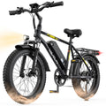 1000W Peak Motor 60+ Miles Fat Tire Electric Bike P985879