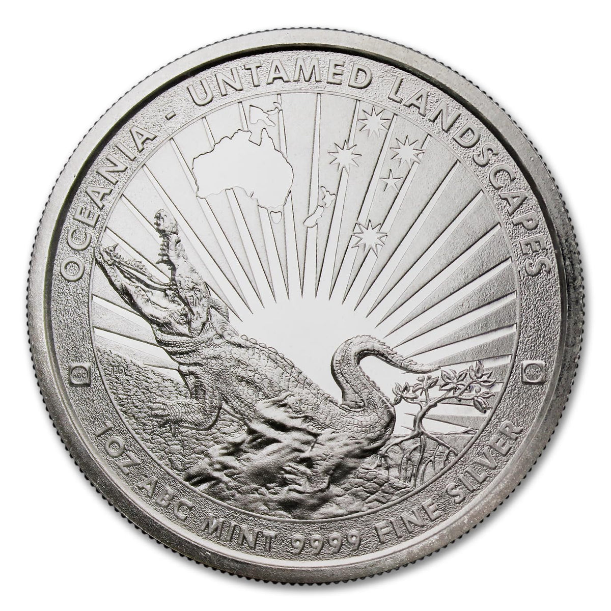 1 oz Silver Crocodile I736