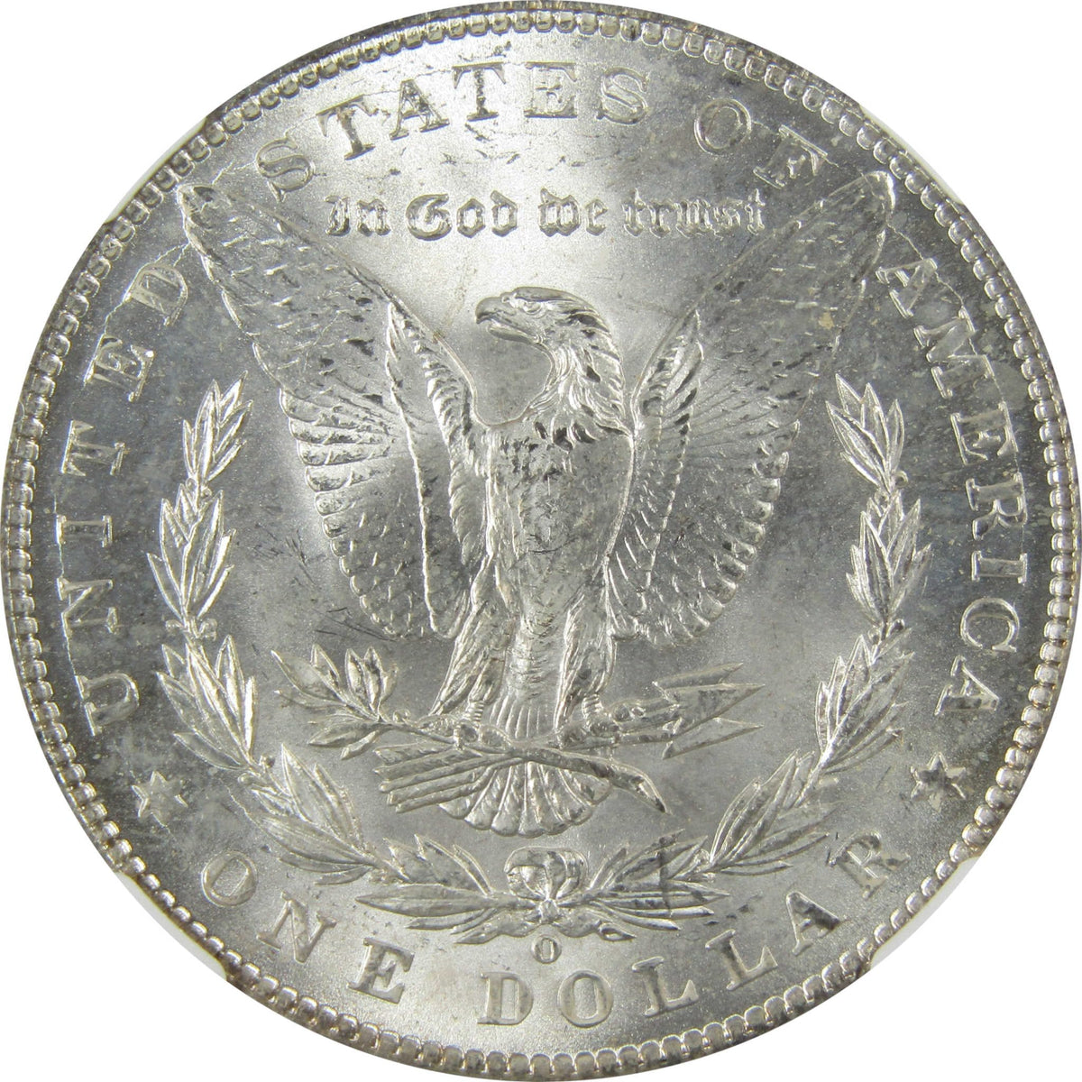 1900 O Morgan Silver Dollar MS 63 NGC Uncirculated $1 Coin P16544