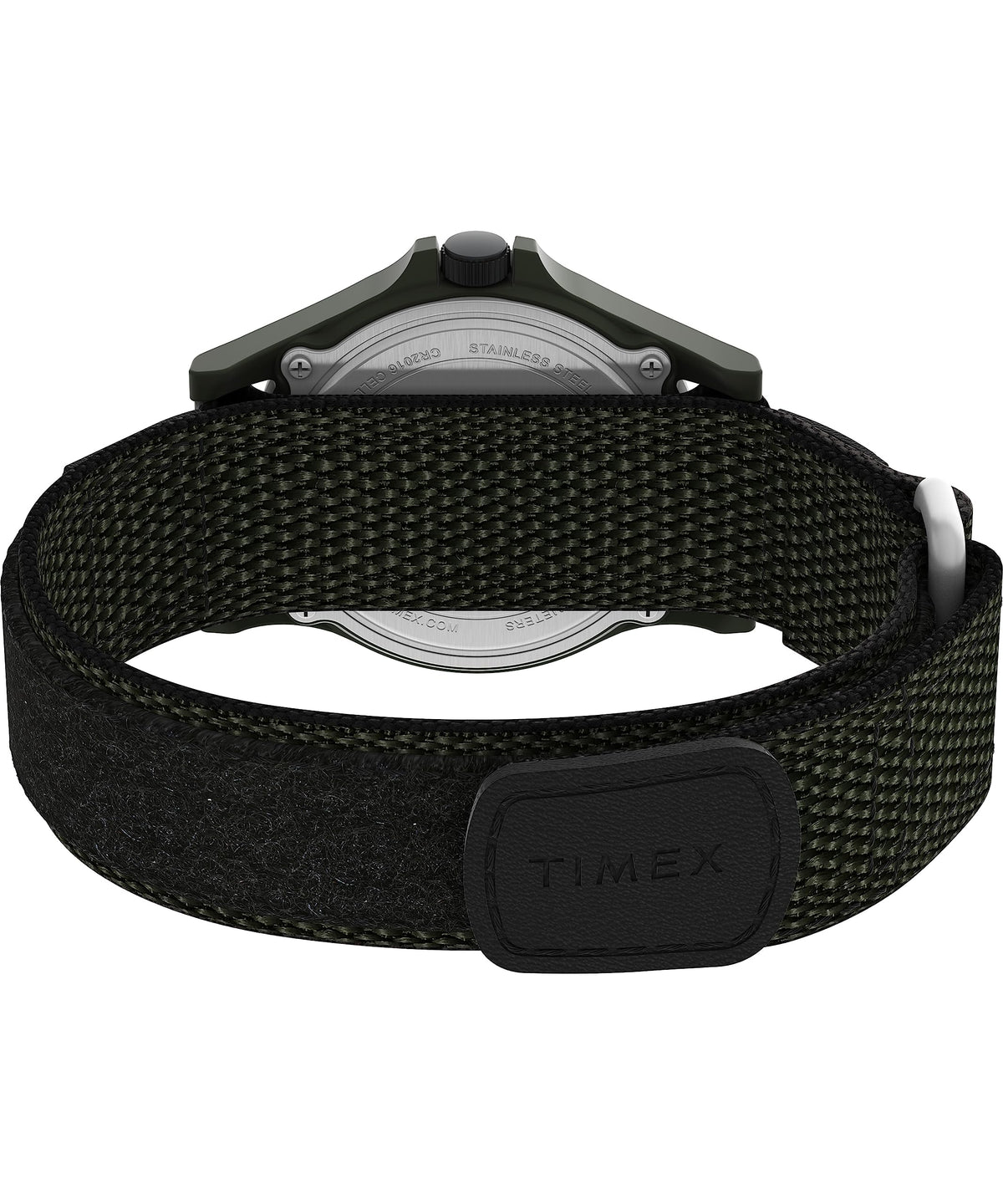 Black Fastwrap Cream Dial Green Case Watch A3345