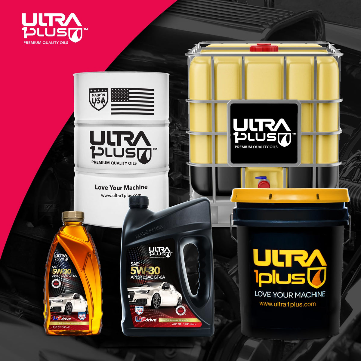 5W-30 Full Synthetic Motor Oil 5 Quart C86451