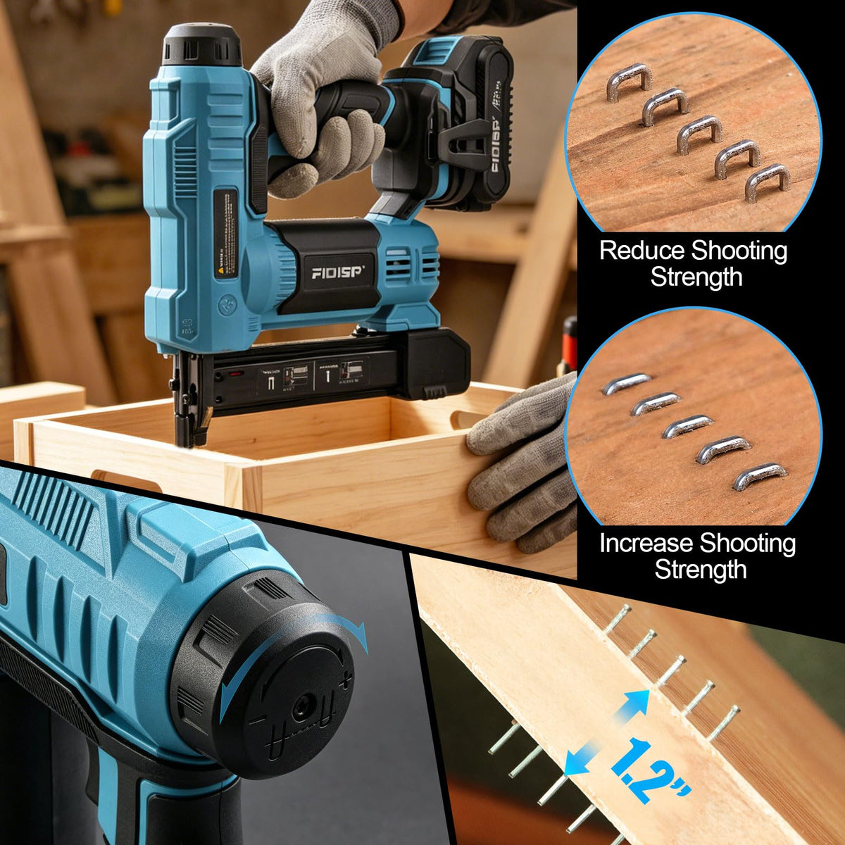 18 Gauge Cordless Nail Gun J8127