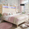 Queen Size Bed Frame with Tall Headboard R825