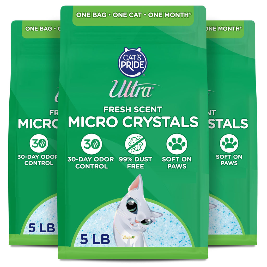 Fresh Scent Micro Crystals Litter 15lb D4977