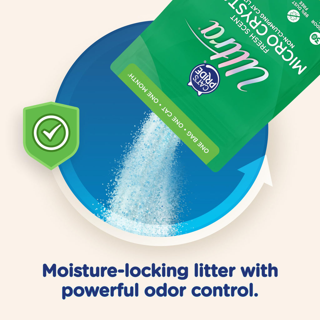 Fresh Scent Micro Crystals Litter 15lb D4977