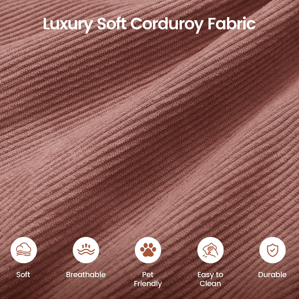 Pink Convertible Sofa Bed X75091