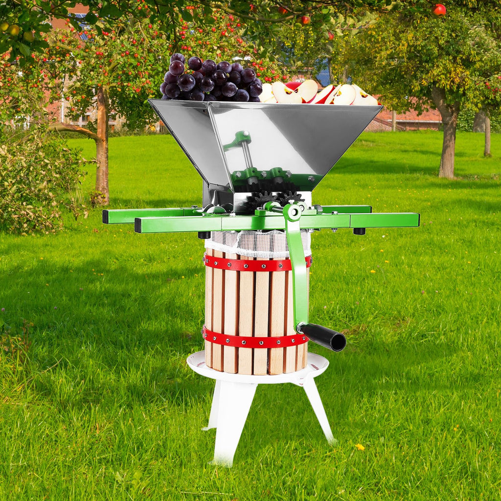 7L Stainless Steel Manual Fruit Crusher S413834